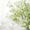 3 White 14 in Artificial FLOWERS Faux Baby Breath Bushes Party Events Supplies